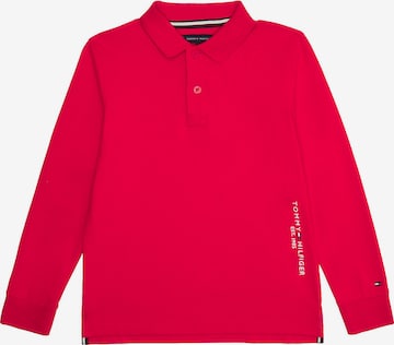 TOMMY HILFIGER Shirt 'Essential' in Pink: front