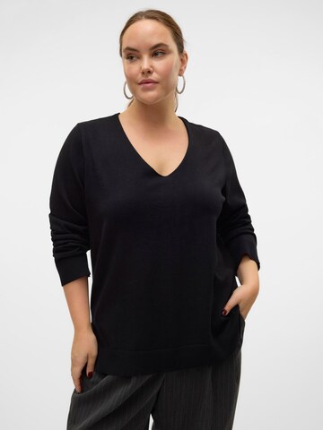 Vero Moda Curve Trui 'VMSilje' in Zwart