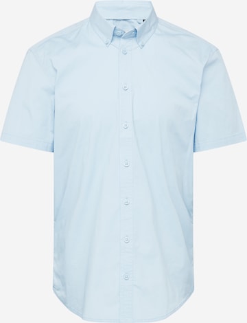 BLEND - Ajuste estrecho Camisa en azul: frente