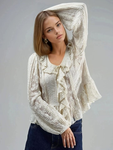 Busem Shirt 'Hemden' in Beige: front