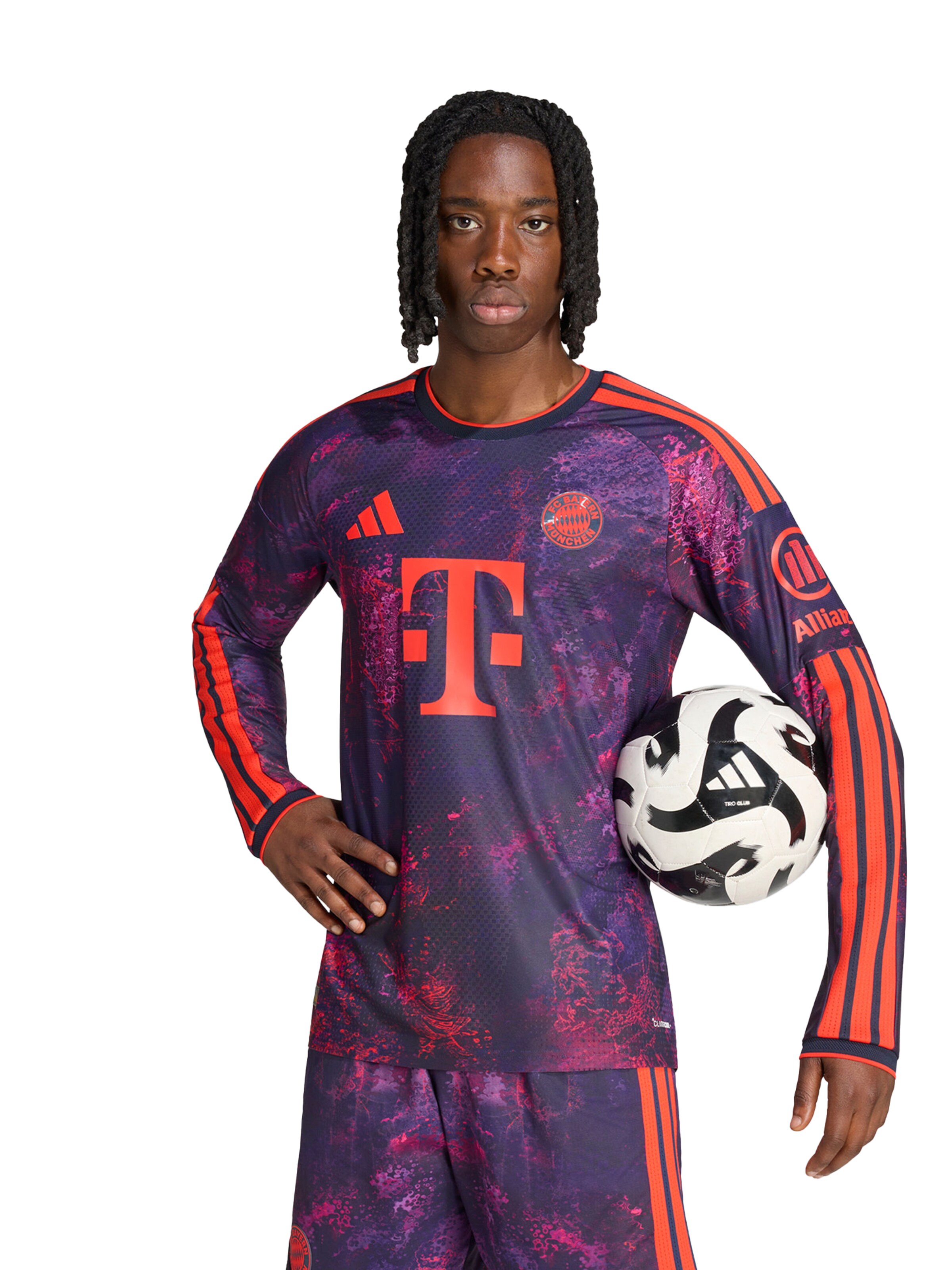 Maillot 'FC Bayern München Champions League 26-27' ADIDAS PERFORMANCE en violet : devant