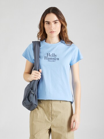 HELLY HANSEN - Camisa em azul: frente