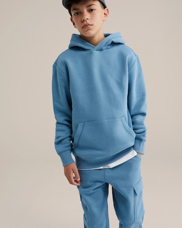 mėlyna WE Fashion Megztinis be užsegimo
