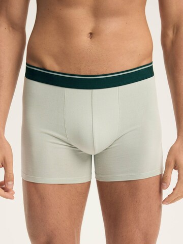 ESOTIQ Boxershorts 'Boxershorts Doppelpack aus Baumwolle Mix Atmungsaktiv bequem Able' in Groen