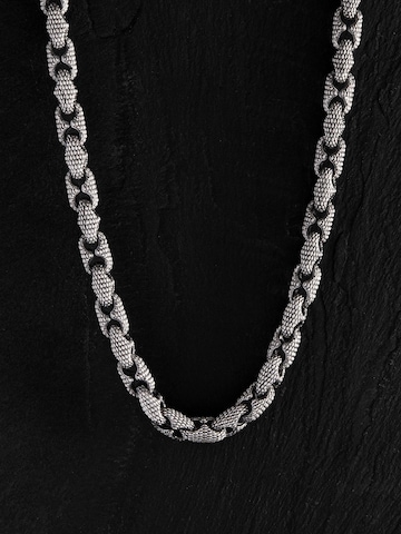 REYTEL Ketting 'KRACHT' in Zilver: voorkant