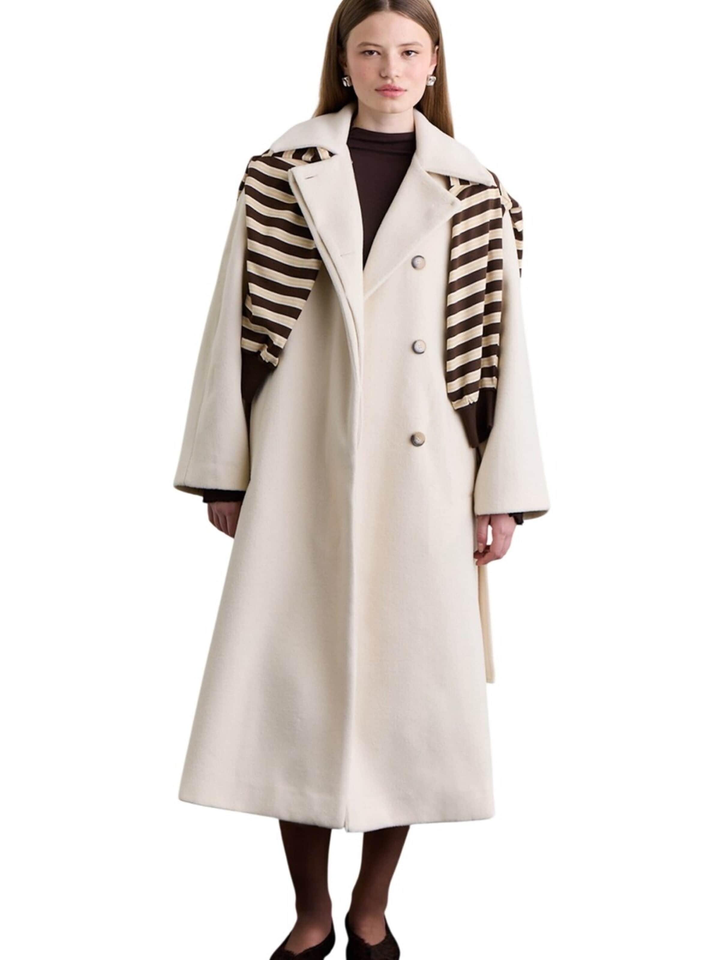 MANUKA Winterjas in Beige