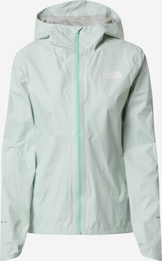 THE NORTH FACE Sportjacke in pastellgrün / weiß, Produktansicht