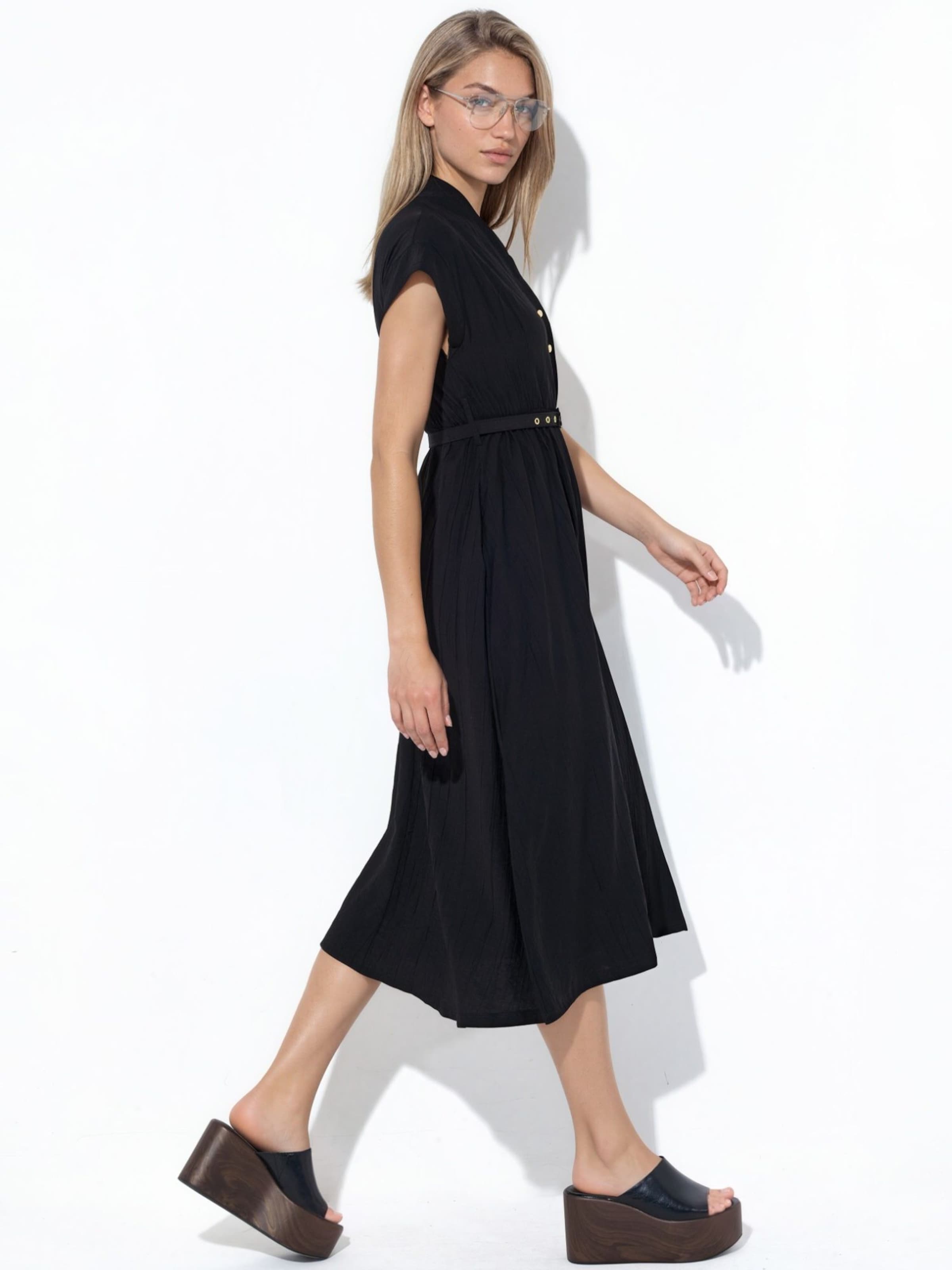 Busem Dress in Black