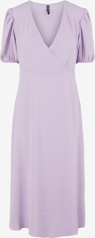 PIECES Letní šaty 'Vivi' – fialová: přední strana