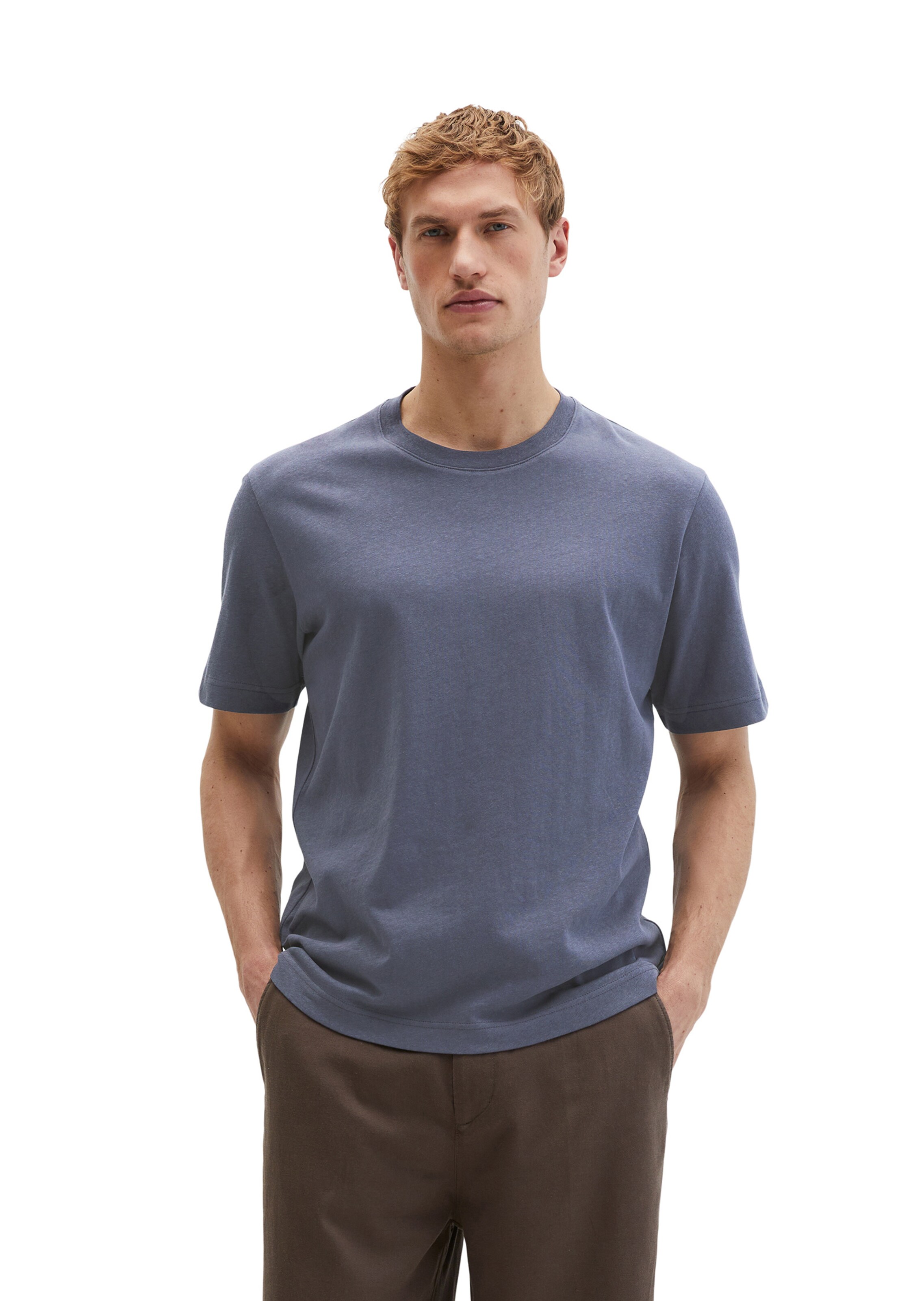T-Shirt Marc O'Polo en gris : devant