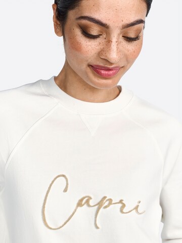 Rich & Royal Sweatshirt i vit