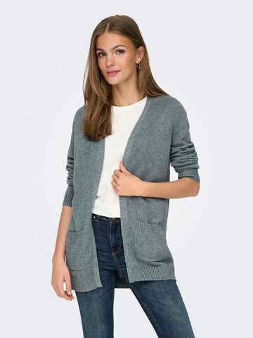 Cardigan 'ONLLesly' ONLY en gris : devant