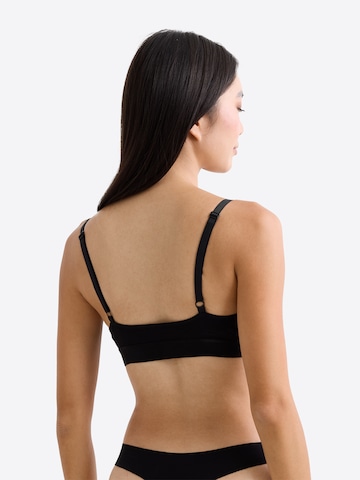Erlich Textil Bustier BH in Schwarz