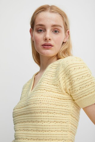 ICHI Pullover 'MARION' in Gelb