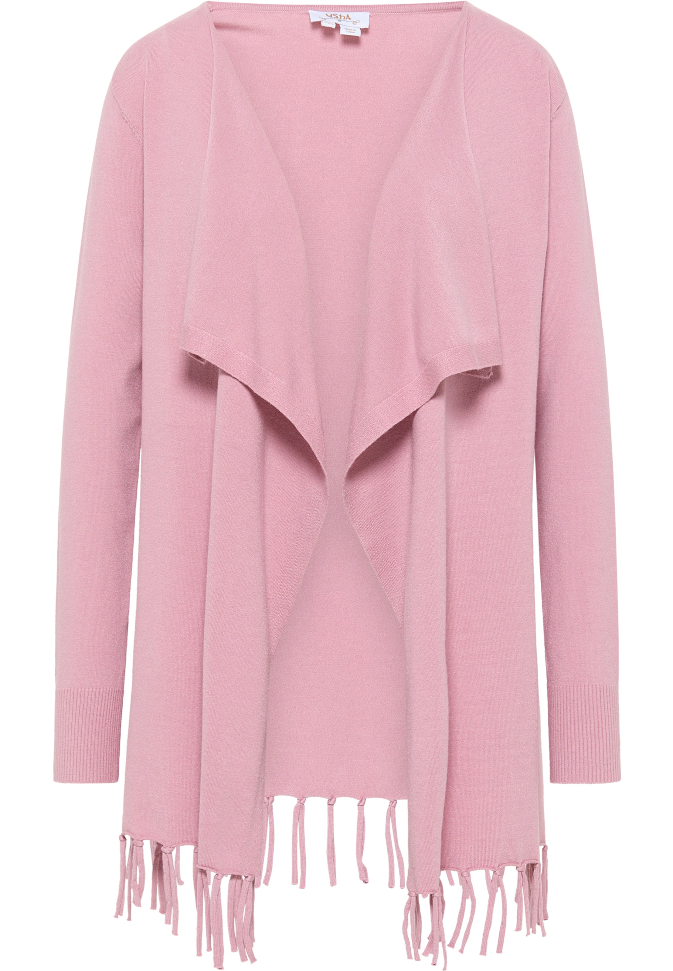 usha FESTIVAL Neuletakki värissä vaaleanpunainen: etupuoli