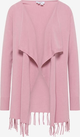 usha FESTIVAL Вязаная кофта в Ярко-розовый: спереди