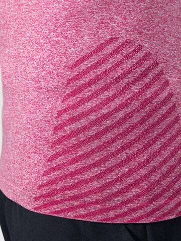 T-Shirt fonctionnel 'Brave' Smilodox en rose