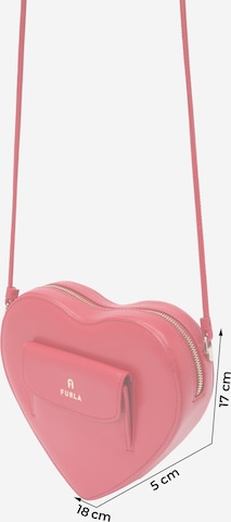 FURLA Τσάντα ώμου 'CAMELIA' σε κόκκινο