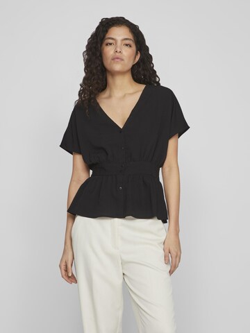 VILA Blouse in Zwart: voorkant