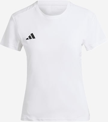 ADIDAS PERFORMANCE Toiminnallinen paita 'Adizero Essentials' värissä valkoinen: etupuoli