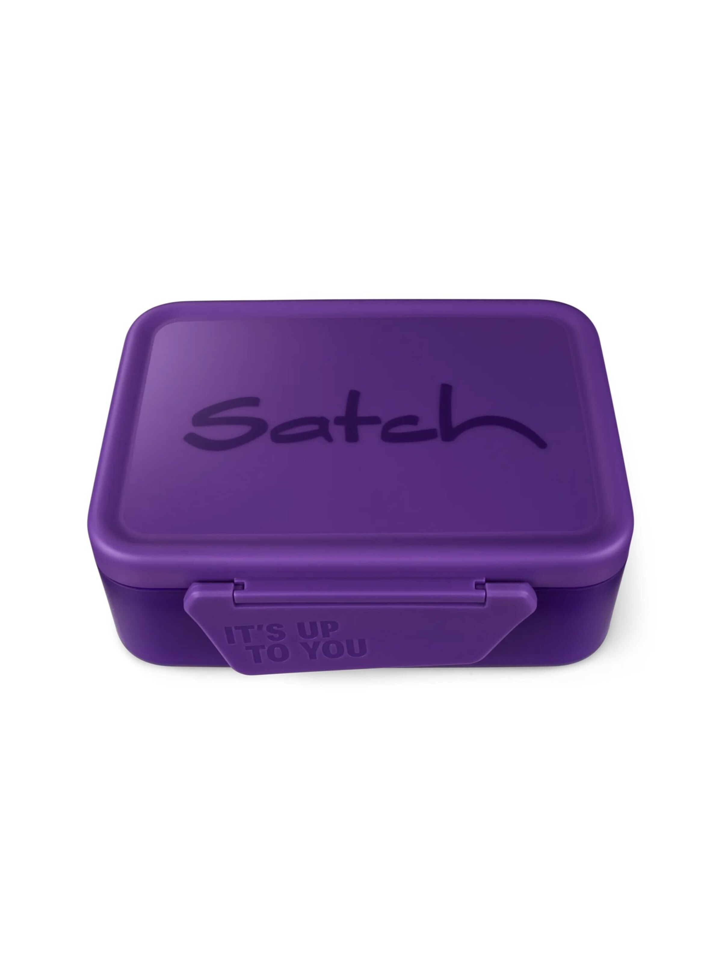 Satch Lunchbox in Lila: Vorderseite