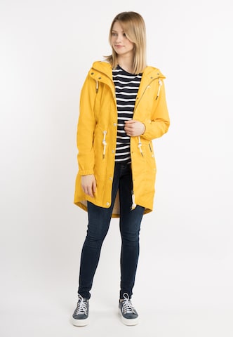 Manteau fonctionnel Schmuddelwedda en jaune