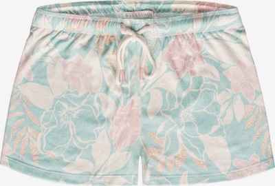 PJ Salvage Shorty 'Peachy Party' in L in creme / pastellblau / pastellpink / weiß, Produktansicht