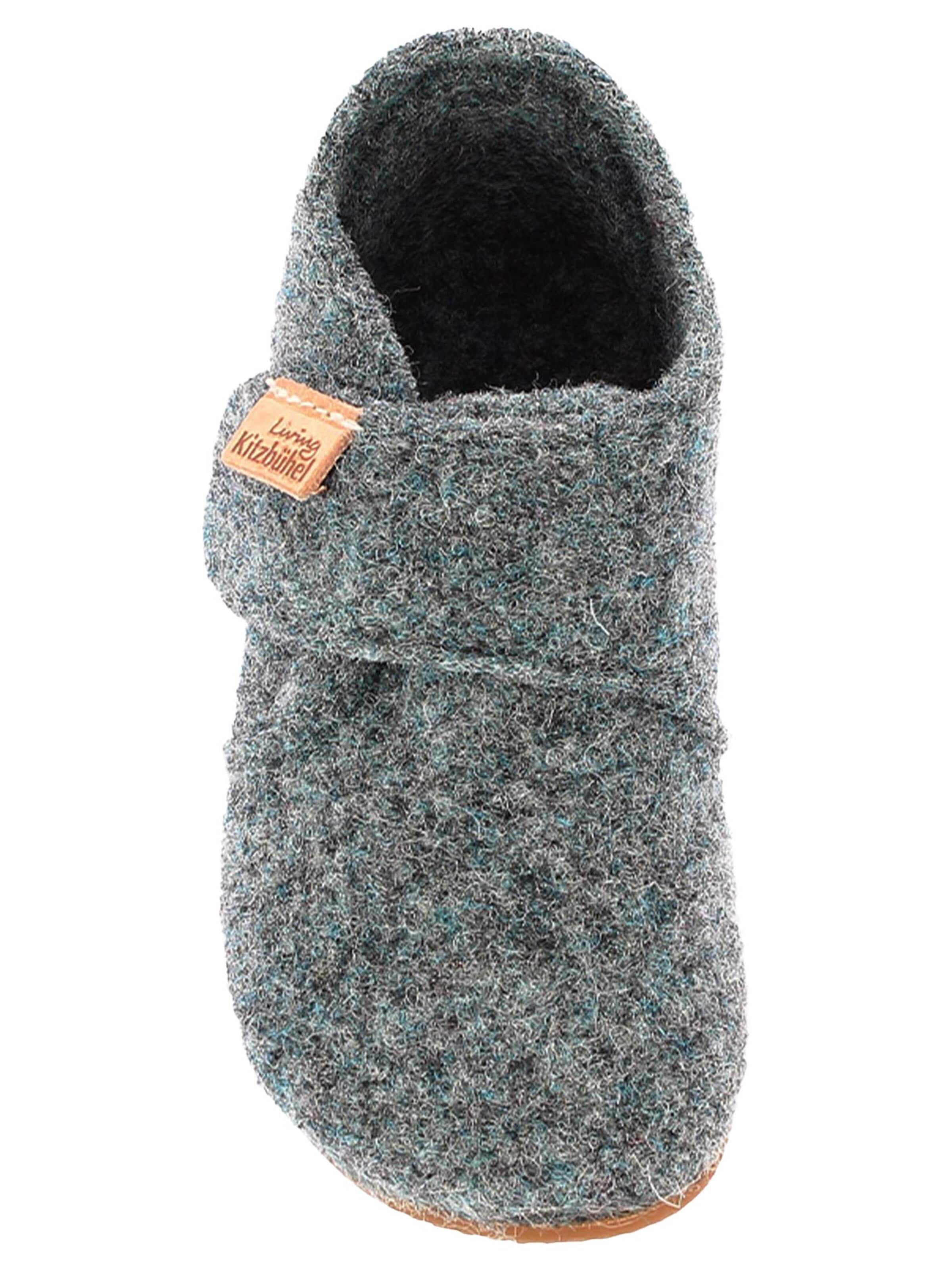 Pantoufle 'Filz' Living Kitzbühel en gris