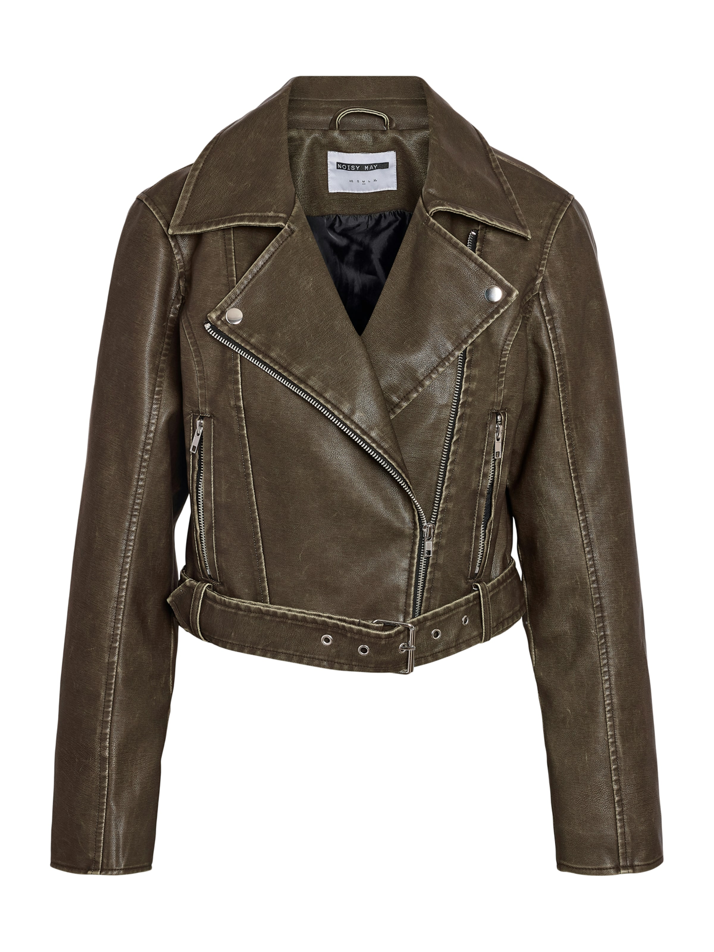 Noisy may Jacke 'NMNELLY' in Schwarz: Vorderseite