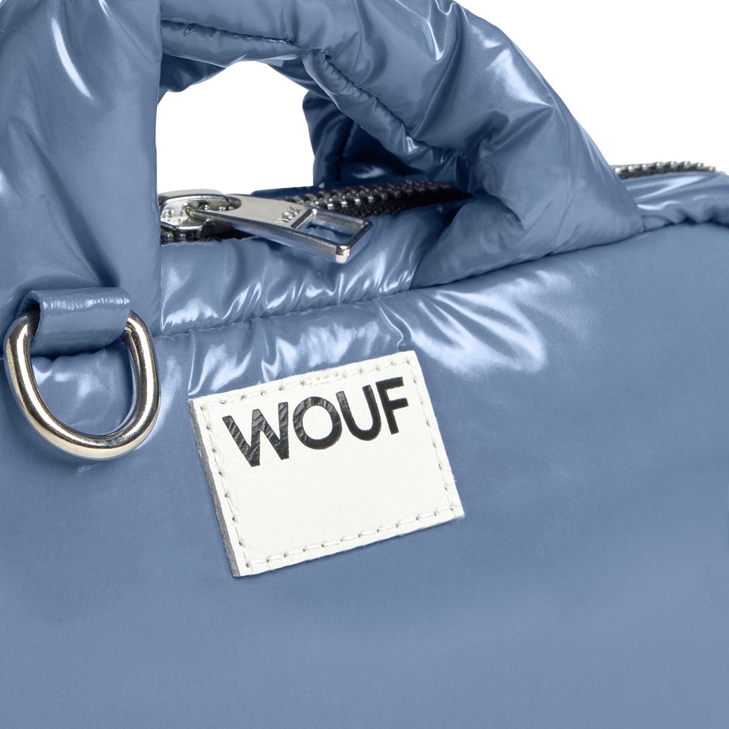 Borsa a mano 'Glossy' di Wouf in blu