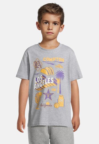 Urban Classics Shirt 'Los Angeles Compton' in Weiß