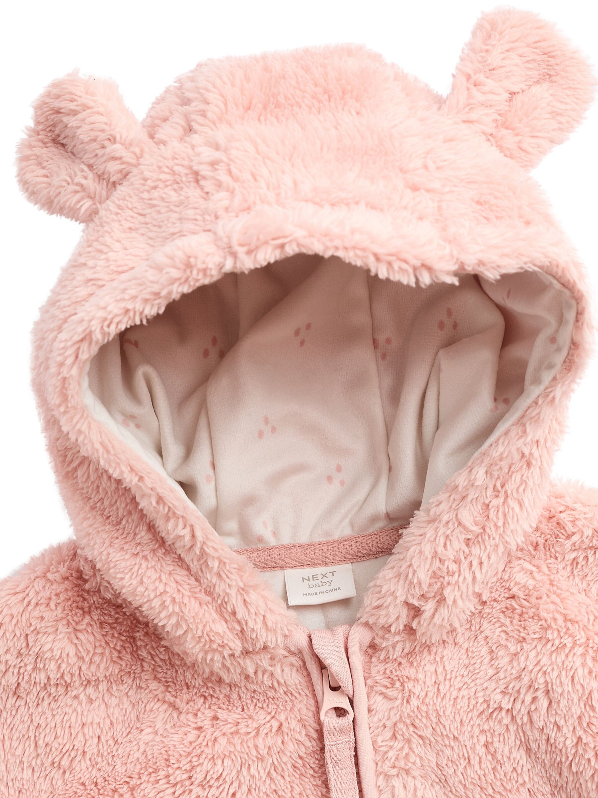 Next Fleece jacket in Pink