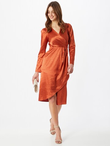 Closet London Cocktail Dress in Brown