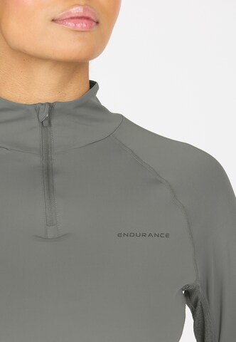 ENDURANCE Sports sweater 'Chrissie' in Grey