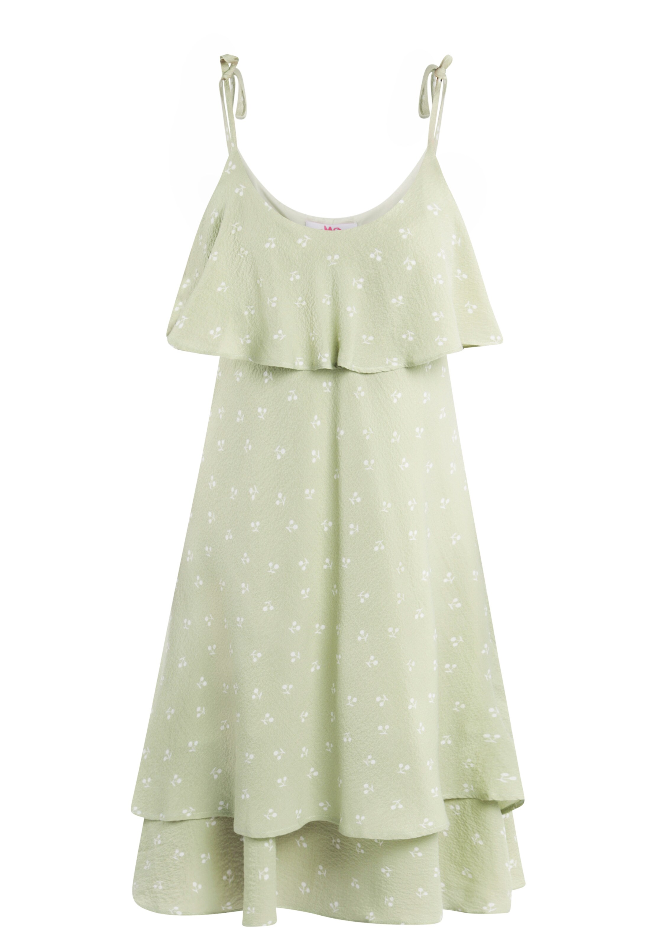 MYMO - Vestido de verão em verde: frente