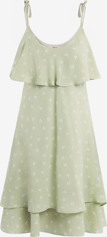 MYMO Summer Dress in Green: front