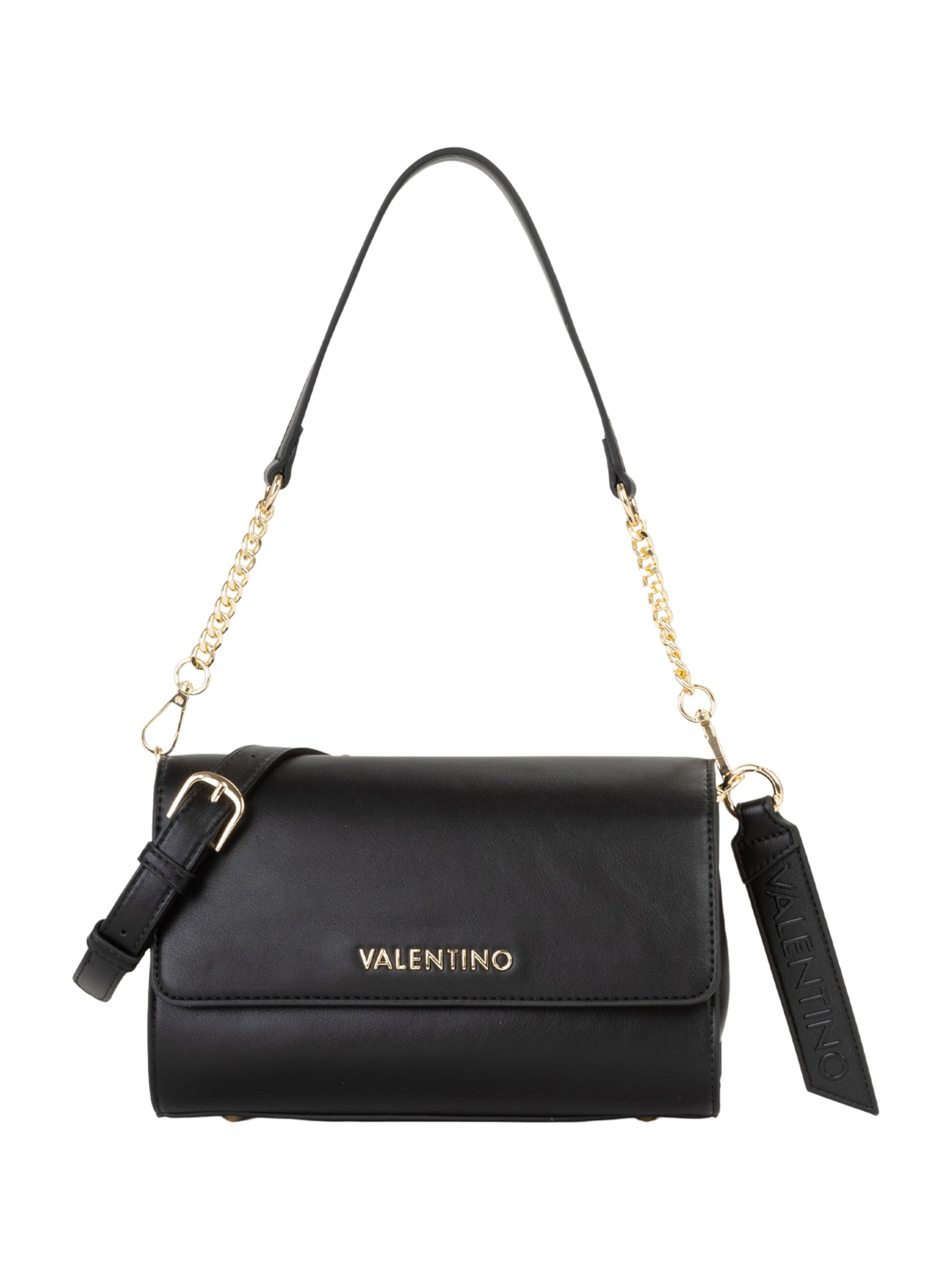 VALENTINO Taška přes rameno 'HIRA' – černá: přední strana