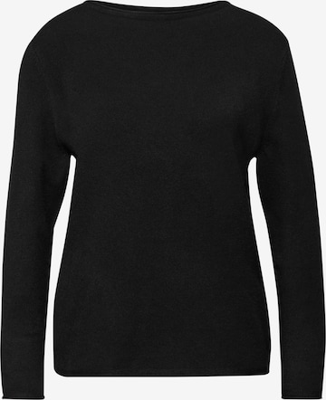 STREET ONE Sweater in Black: front