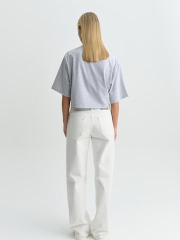 FEMSSY Loosefit Jeans i hvid