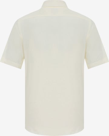 balta DENIM CULTURE Standartinis modelis Marškiniai 'Aubrey'