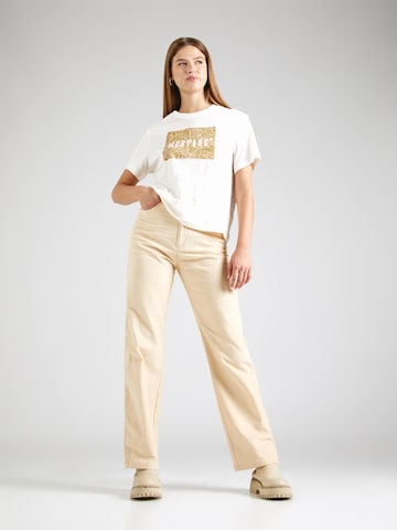 MELAWEAR Regular Broek in Beige