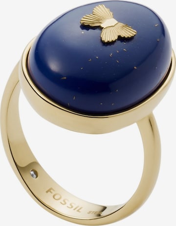 FOSSIL Ring in Blue: front