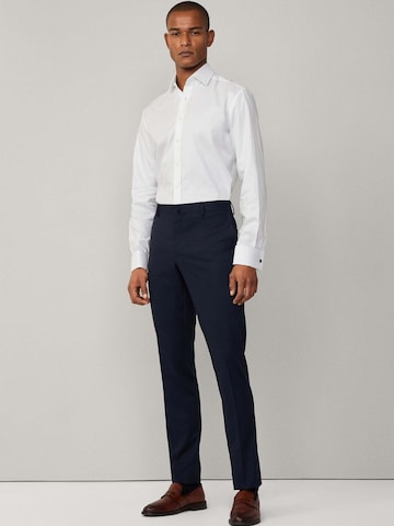 Hackett London Slim Fit Hemd in Weiß