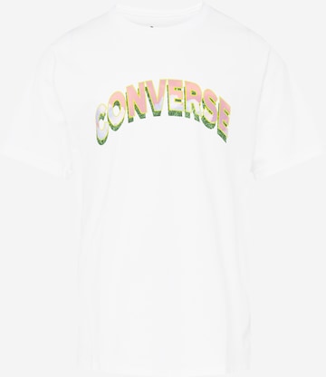 CONVERSE - Camiseta en blanco: frente