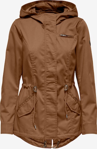 ONLY Between-seasons parka 'ONLLORCA' in Brown: front