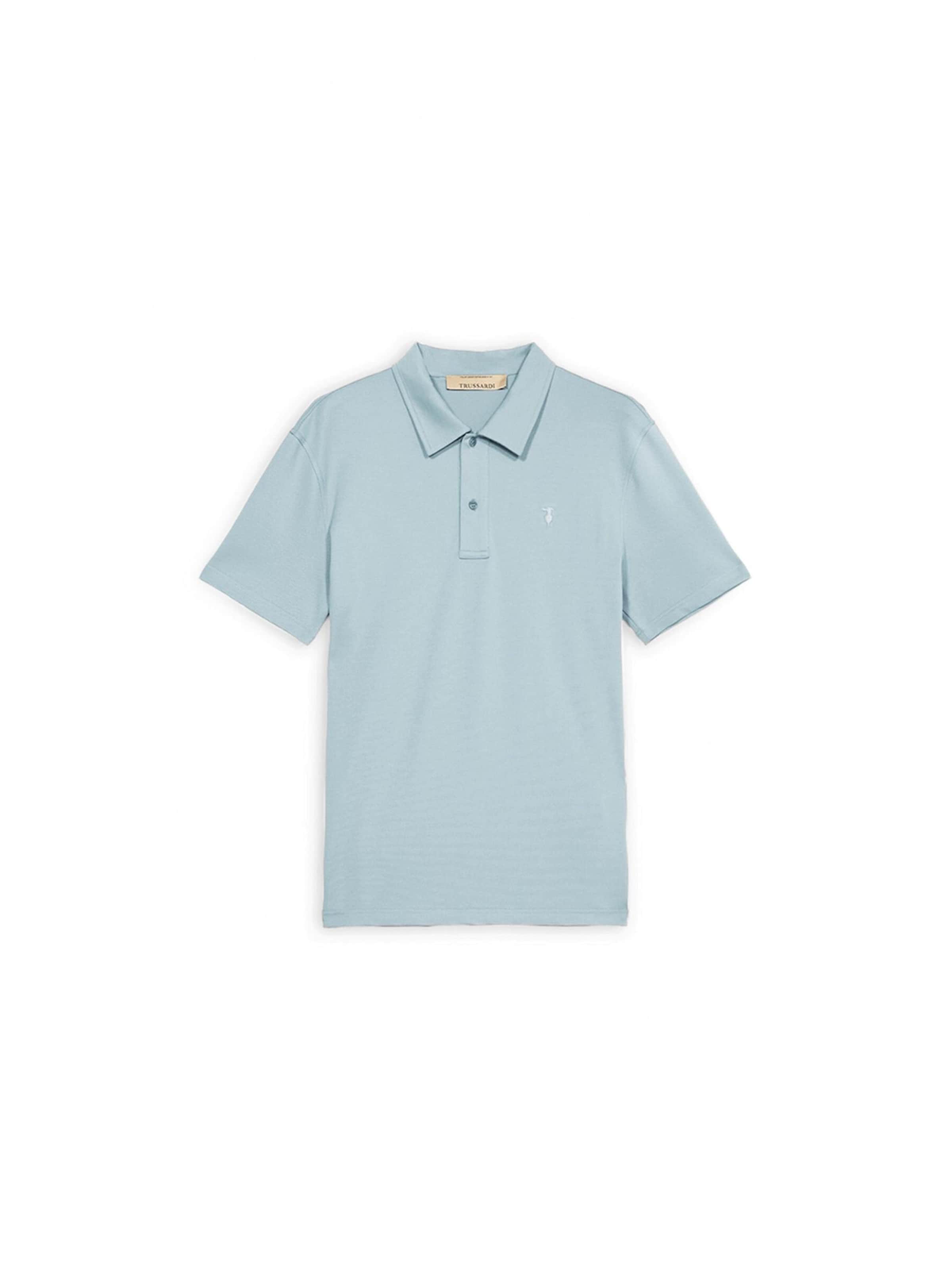 Trussardi Shirt in Blauw: voorkant
