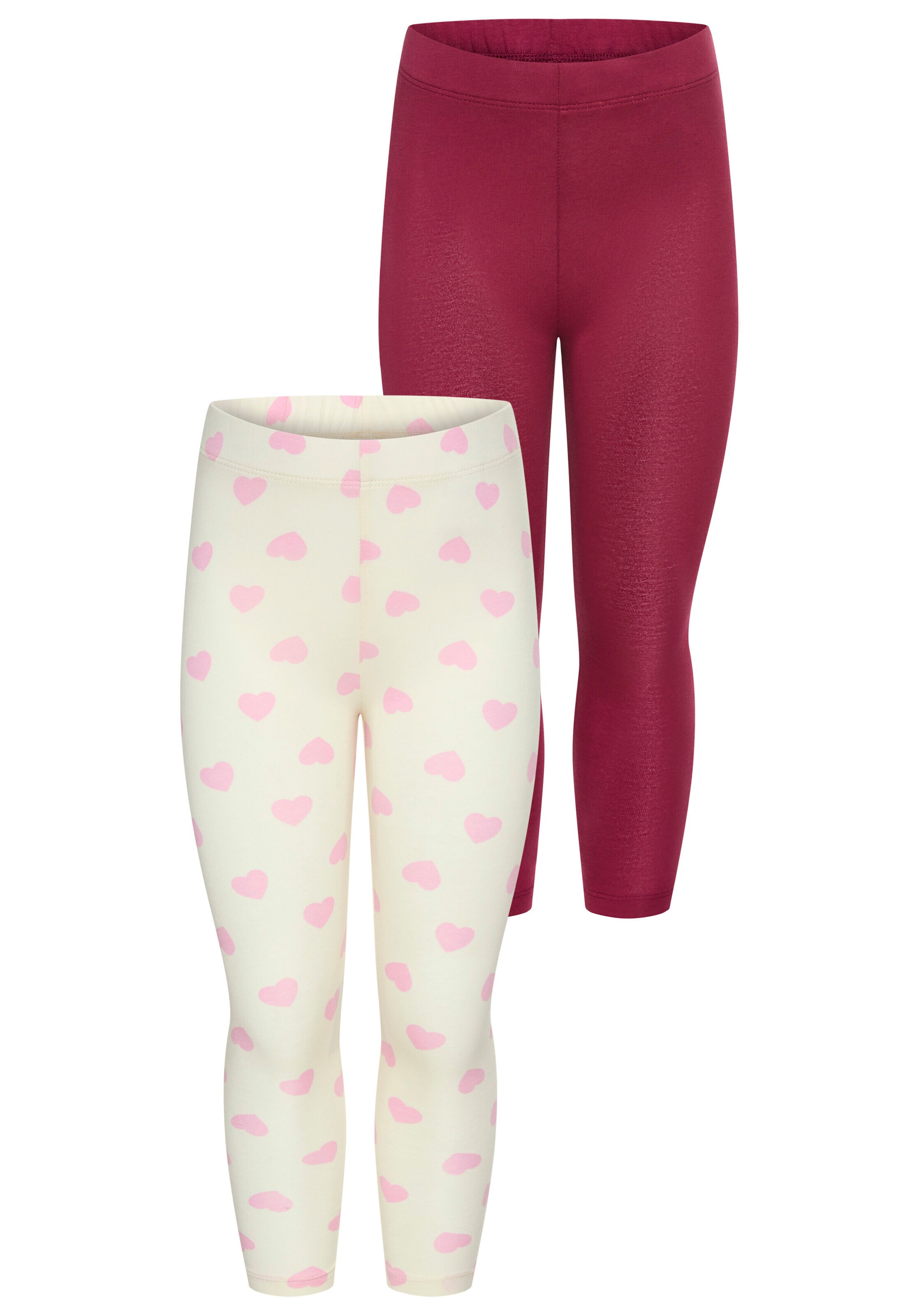 Kidsworld Skinny Leggings in Beige: Vorderseite