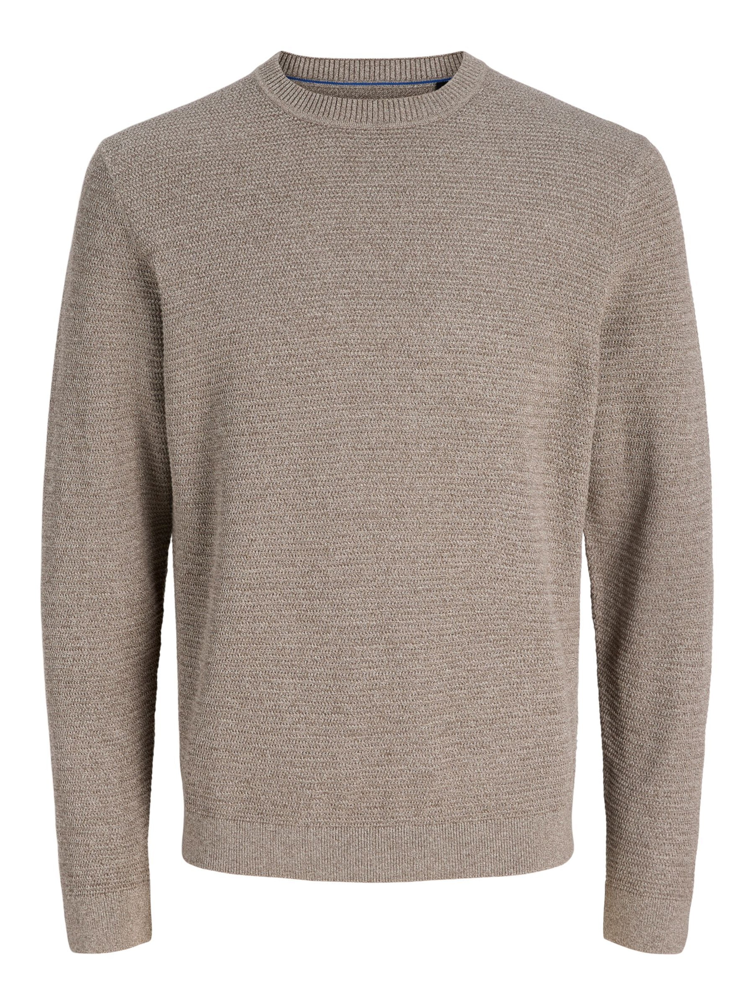 JACK & JONES Sweater in Beige: front