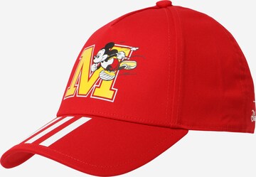 Casquette de sport 'Disney Mickey Mouse' ADIDAS PERFORMANCE en rouge : devant