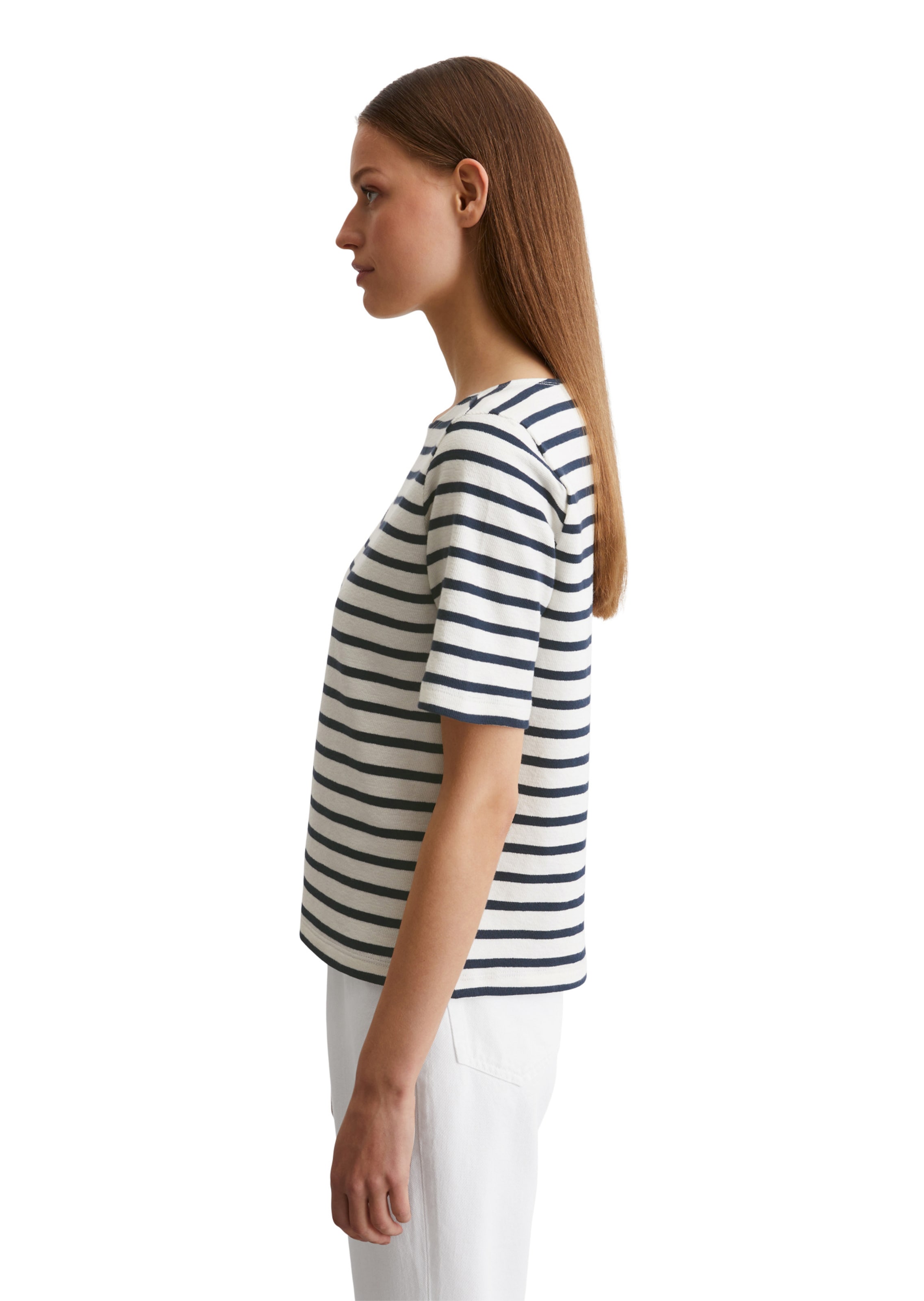 mėlyna Marc O'Polo Marškinėliai